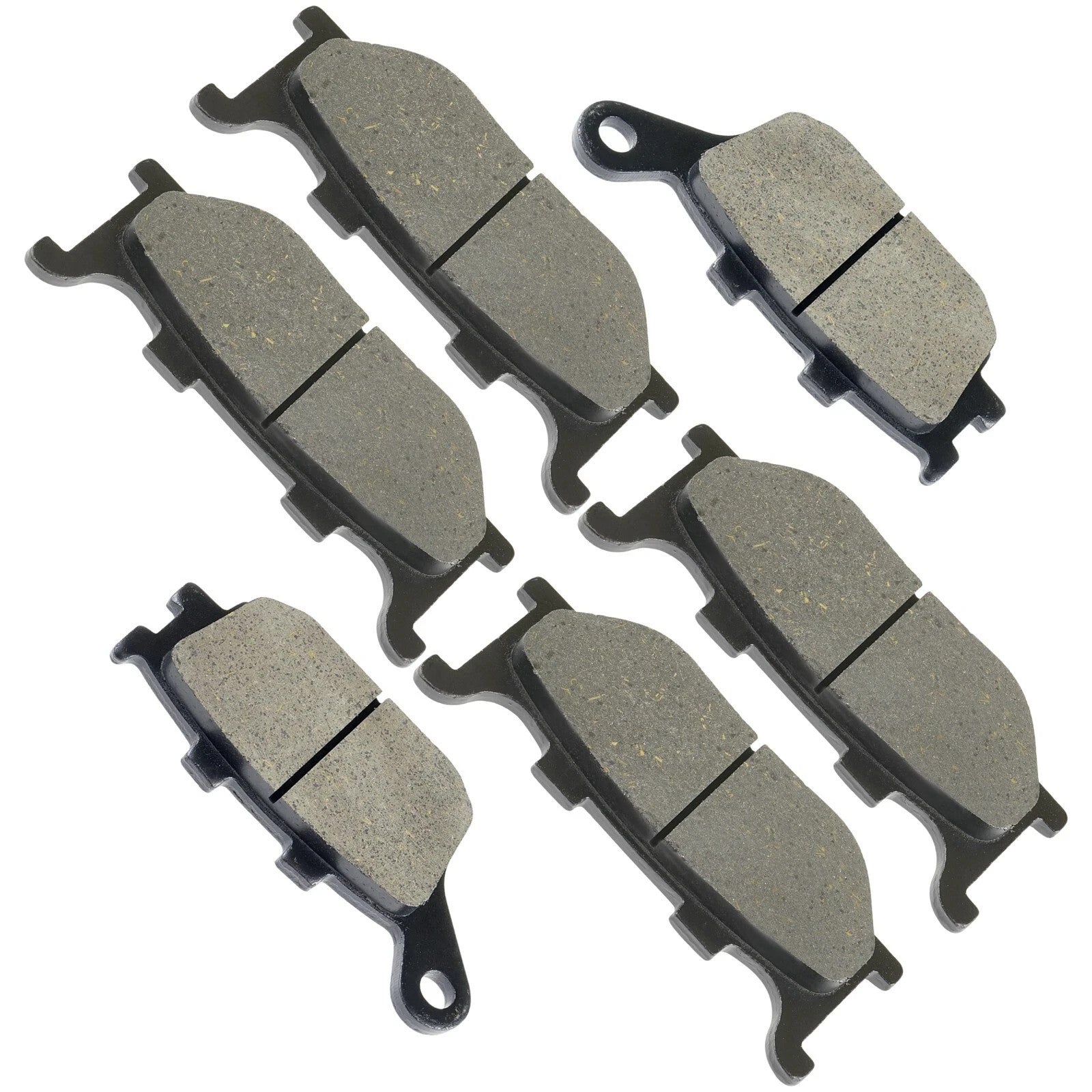 Front Rear Brake Pads for Yamaha FZ6 Fazer Fzs6 2004 2005 2006 Front Rear Pads