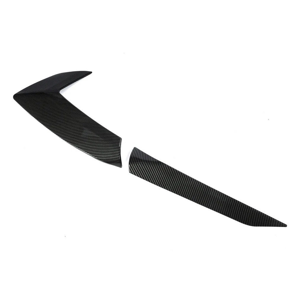 For Corvette C8 Z51 2020-24 Carbon Fiber Body Side Vent Door Garnish Trim Cover