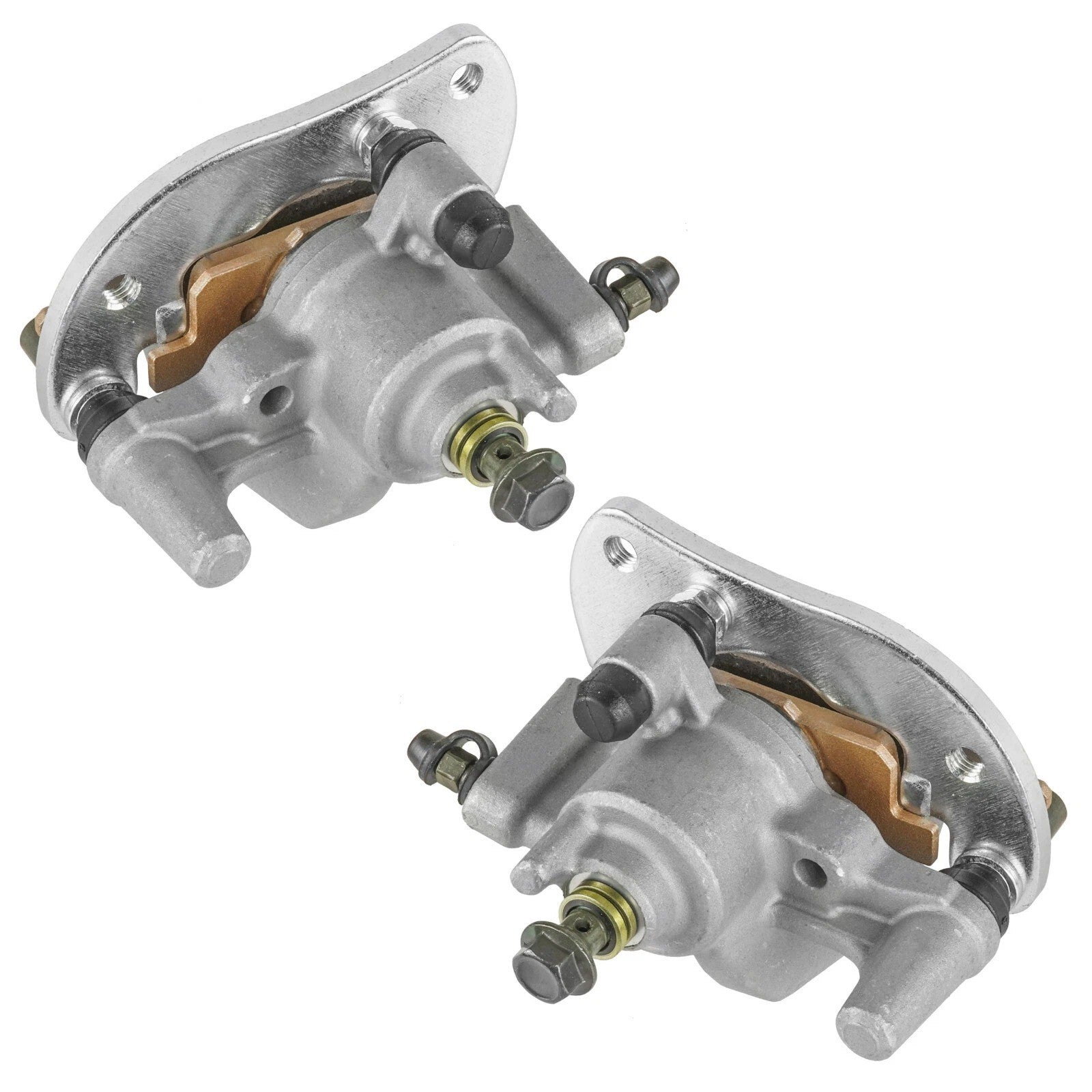 for Yamaha Kodiak 700 YFM700K 4x4 2016-2026 Front LH and RH Brake Caliper w/Pads
