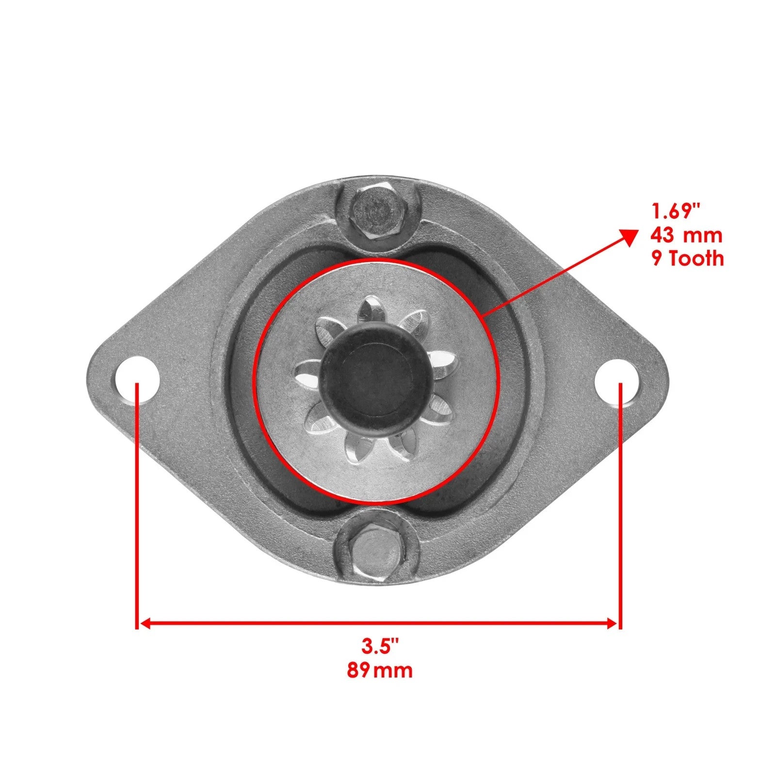 Starter for Polaris Classic 500 1997-2006 / Classic 550 2002-2006 Starting Motor