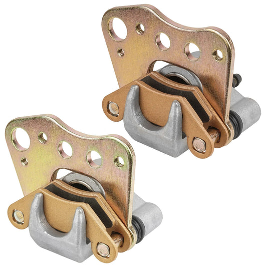 Front Left Right Brake Caliper w/Brake Pads for Polaris Sportsman 500 HO 2001-04