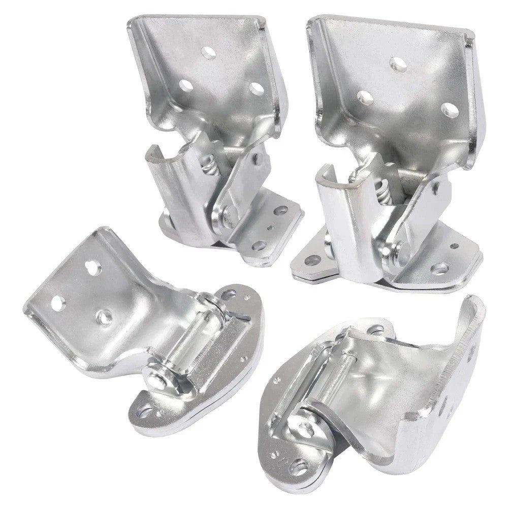 For Dodge Charger Plymouth Road Runner 1971-1974 Door Hinge Set Silvery
