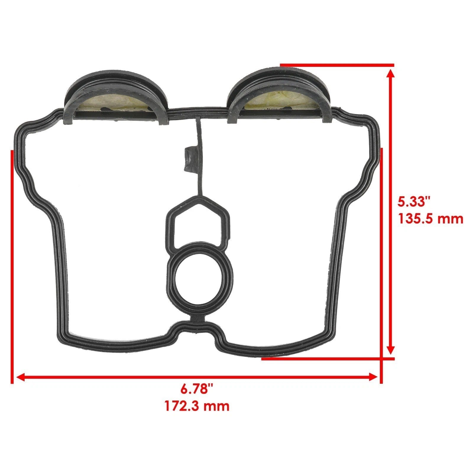 Cylinder Head And Cover Gasket fits Yamaha YZ250F 2001 - 2013