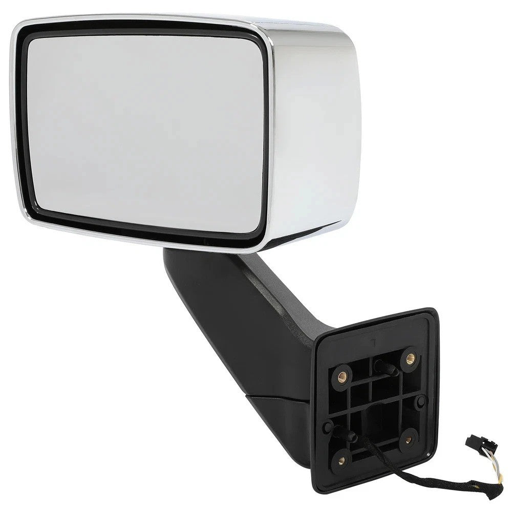 HECASA Plastic Left Driver Silver Front Door Mirror For Hummer H3 H3T 2006-2010