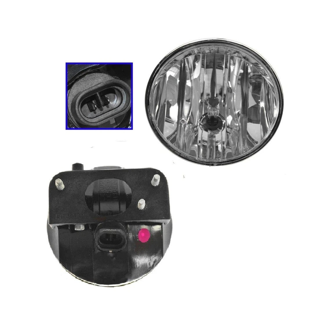 Fog Light Set Fits 2002-2009 GMC Envoy 2002-2006 Envoy XL 2004-2005 Envoy XUV