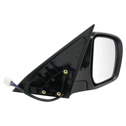 Mirror Power Turn Signal Smooth Black Paint to Match RH for Subaru Forester New