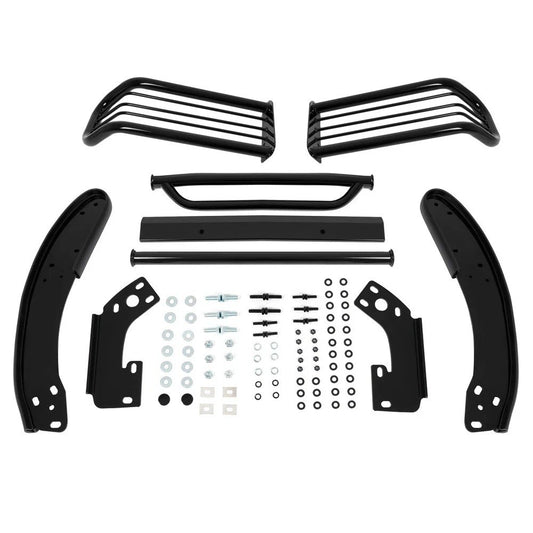 Bumper brush Grill Grille Guard in Powder-Coated Black For 01-04 Nissan Frontier