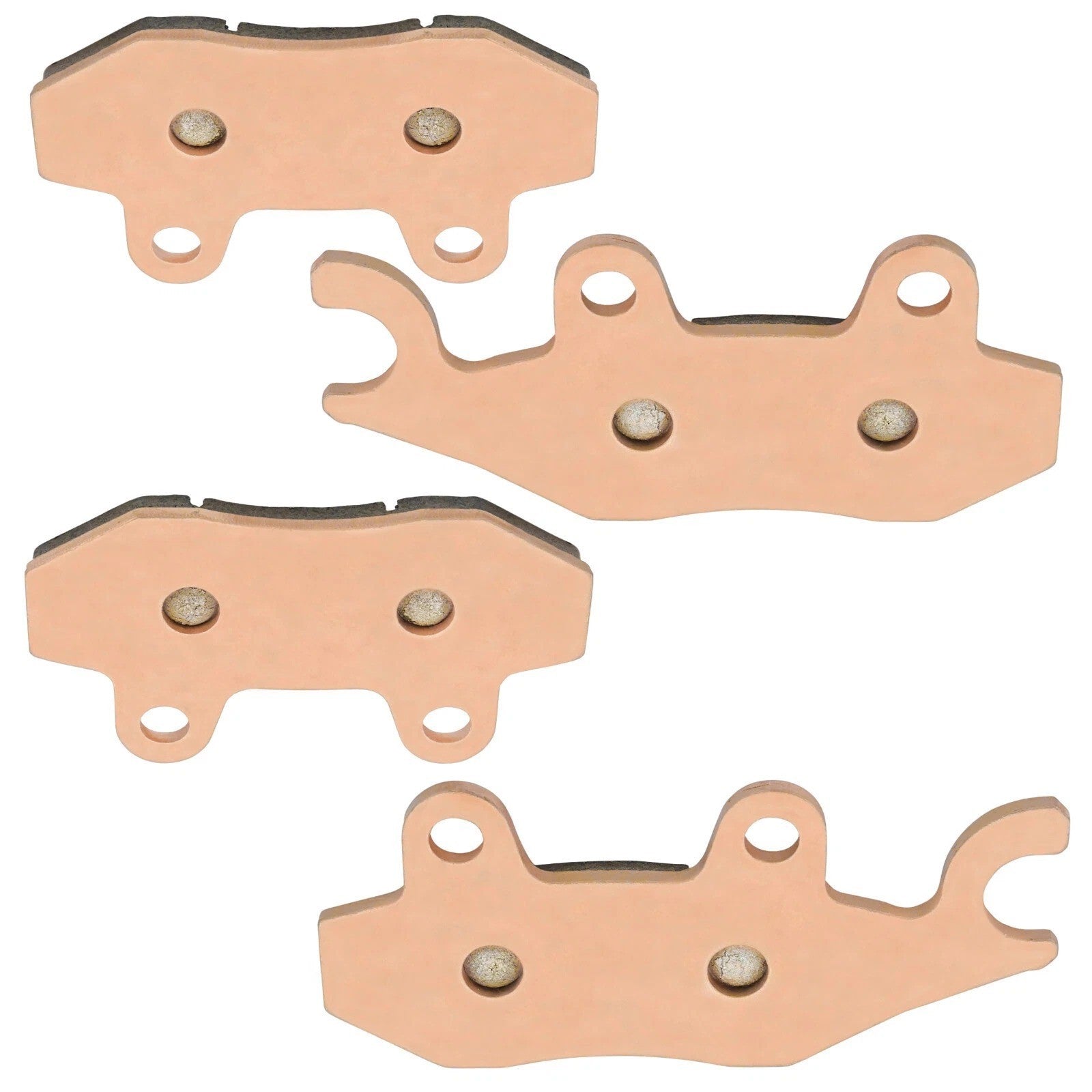 Front Rear Brake Pads for Kawasaki KL650 KLR650 2008-2026 Sintered Pads