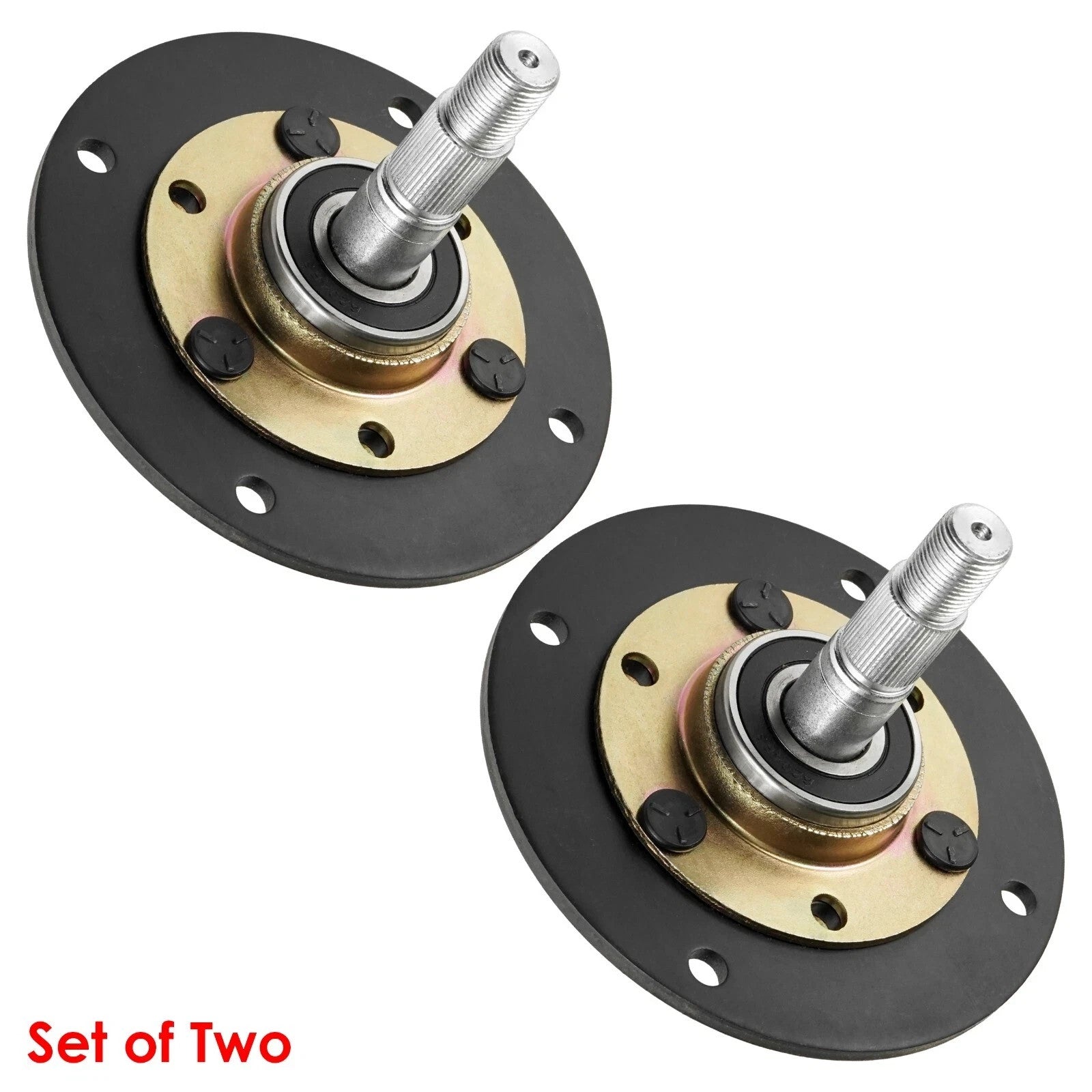 2 Spindle Assembly Fits MTD 717-0906 717-0906A 753-05319 917-0906 917-0906A