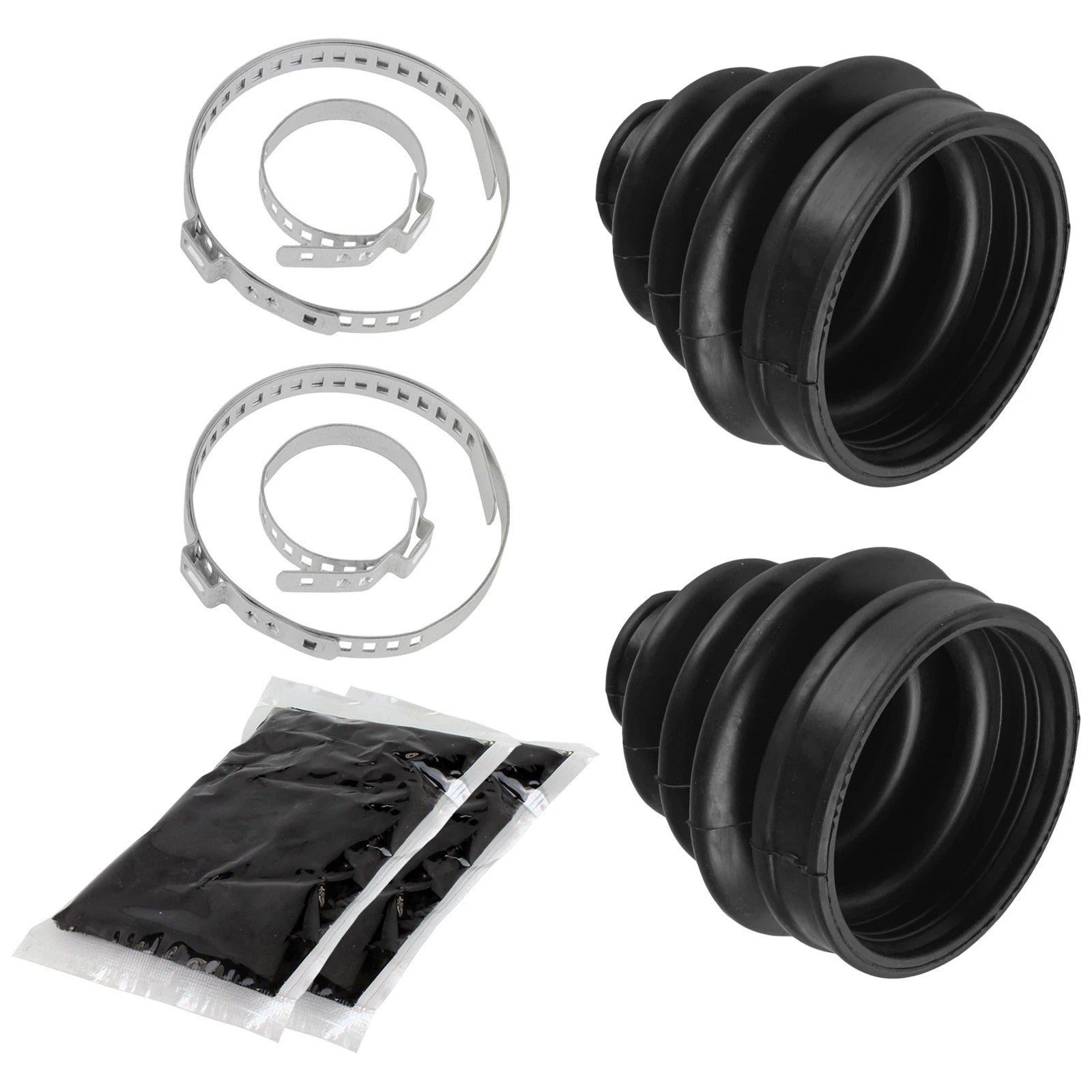 Front Axle Inner Outer CV Boot Kit for Honda TRX420FE TRX420FM Rancher 420 4X4