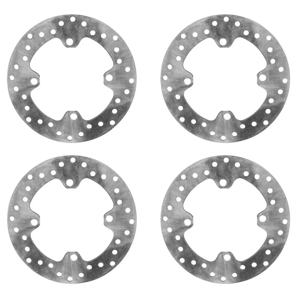 Caltric Front/Rear Brake Disc Rotor For Honda Pioneer 1000-5 SXS1000M5 2016-2021
