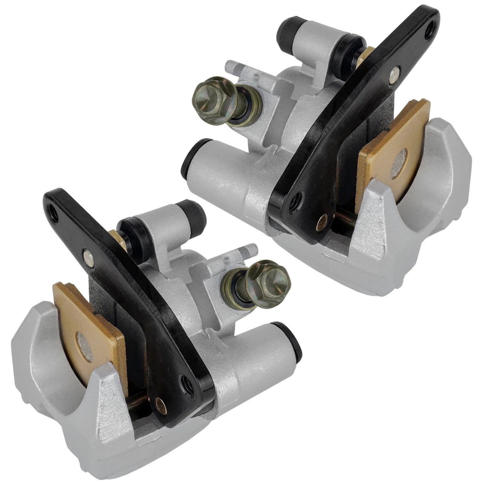 for Yamaha Kodiak 450 YFM450 4X4 2003-2025 Front Left Right Brake Caliper W/Pads