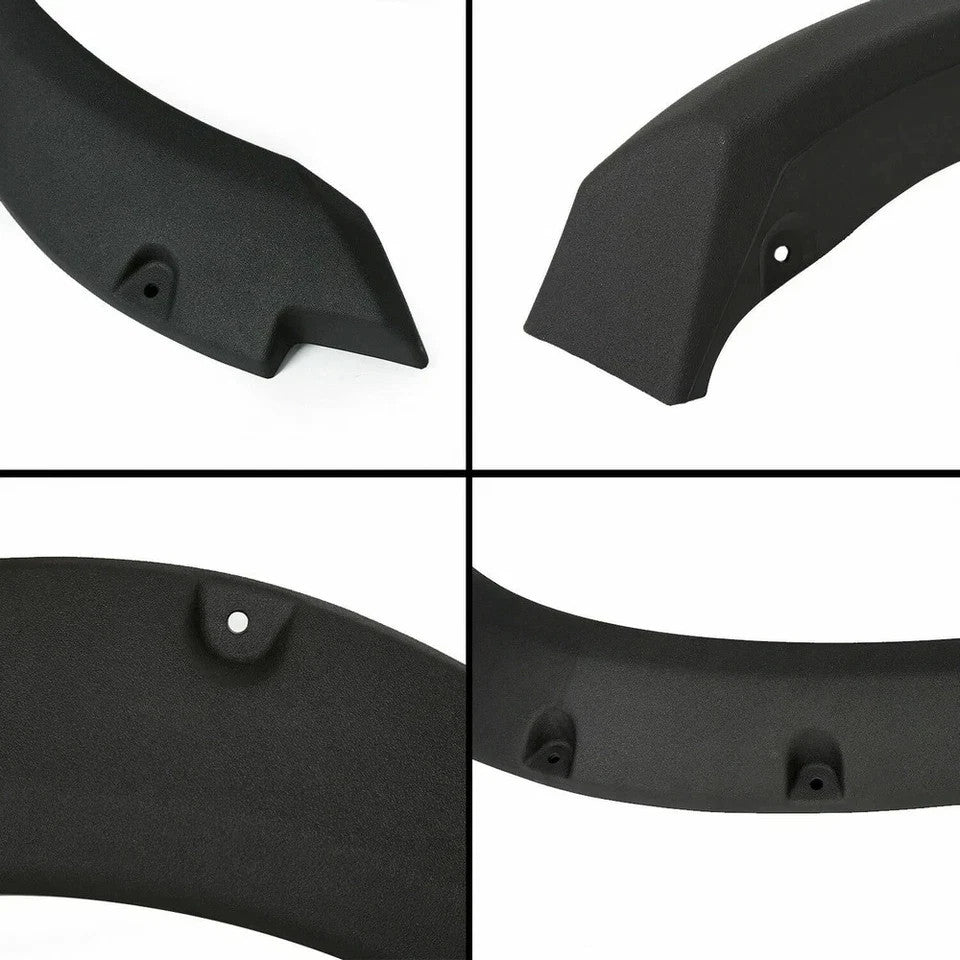4PCS Fender Flares Pocket Rivet Bolt Style For Dodge Ram 1500 Black 2009-2023