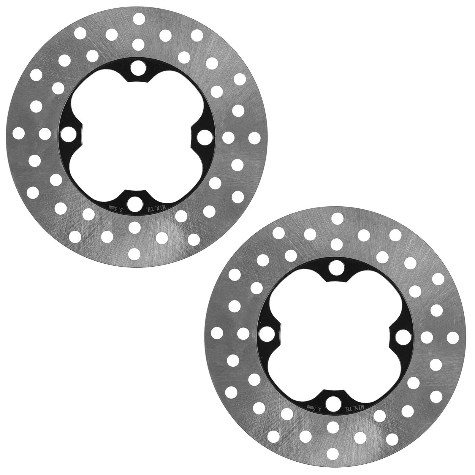 Caltric Front Left & Right Brake Disc for Honda 45251-HP0-A51 45251HP0A51