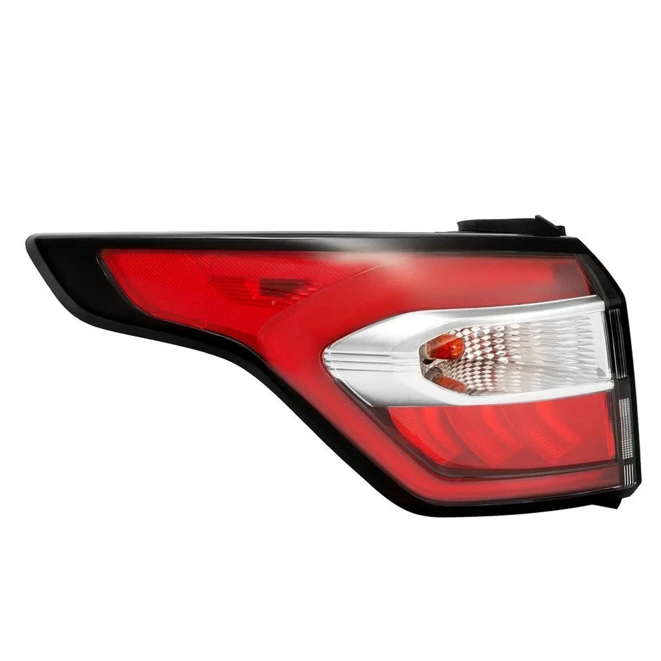 Left Outer Side Rear Tail Light Brake Lamp For 2017-2019 Ford Escape Kuga w/Blub