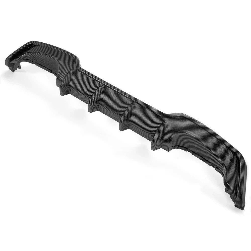 Carbon Fiber Style Rear Bumper Diffuser For Toyota Corolla Auris Hatchback 19-22