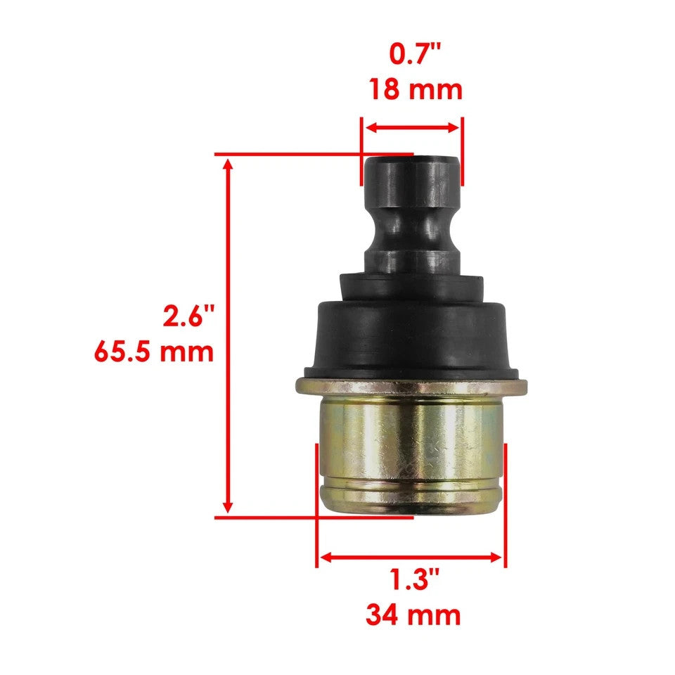 2 Front Upper Lower Ball Joint For Can-Am Outlander Max 650 Dps Xt X EFI 13-2020