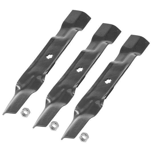 Caltric Deck Blade w/Nut For John Deere LA155 LA165 S140 S160 S170 48" Tractor