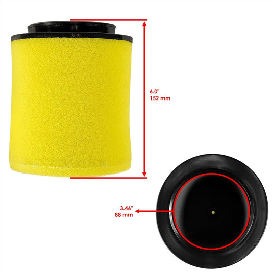 Caltric Air Filter For Honda 17254-HP1-000 TRX450R Sportrax 450 2004-2005