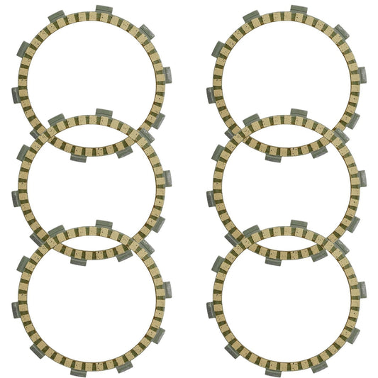 Caltric 36X-16321-00 559-16321-01-00 Clutch Friction Plates kit for Yamaha Qty 6