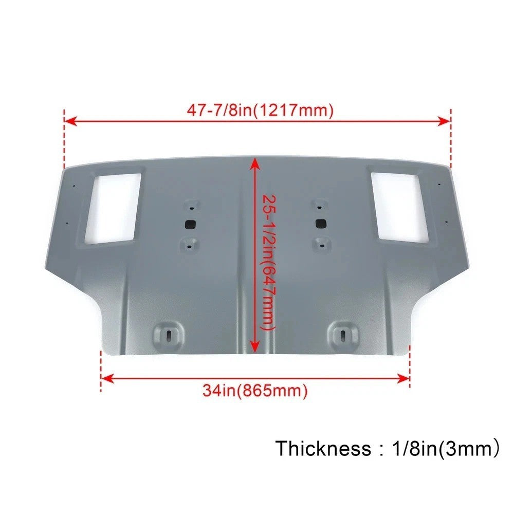 Front Bumper Skid Plate Engine Undercover For Toyota Tundra 2007-2014 PT21234071
