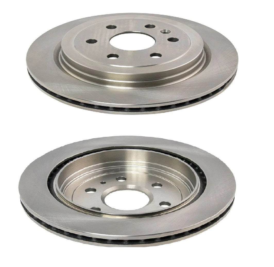 Front & Rear Premium Posi Ceramic Disc Brake Pads & Rotors for SRX SUV