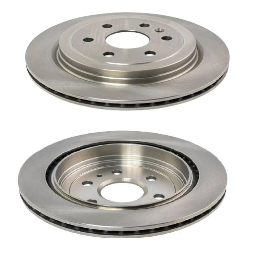 Front & Rear Premium Posi Ceramic Disc Brake Pads & Rotors for SRX SUV