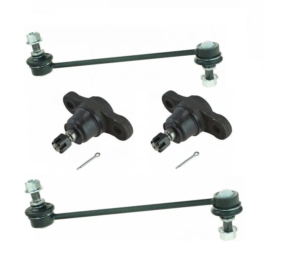 Front Suspension Ball Joint Sway Bar Stabilizer End Link Kit Set 4pc for Elantra