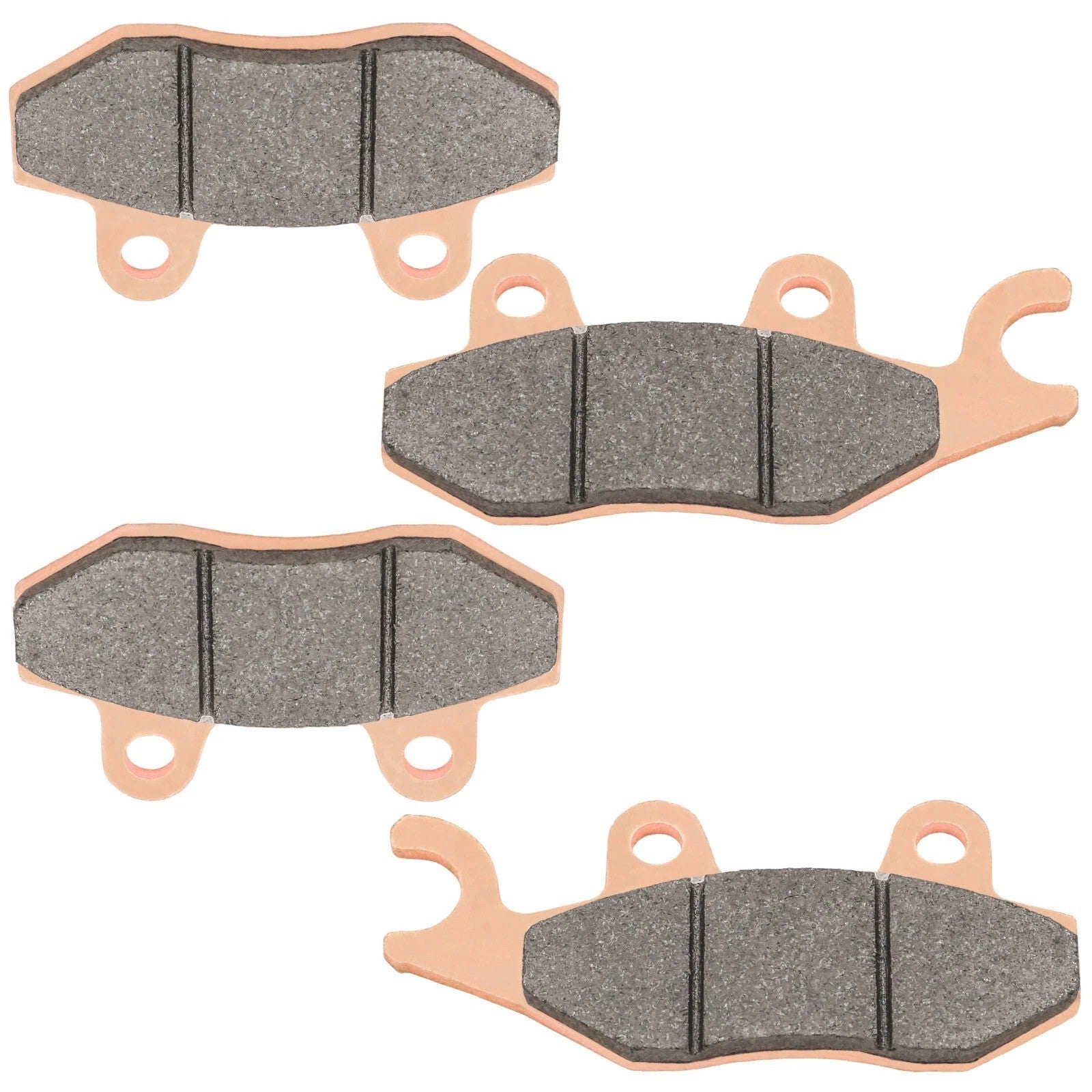 Front Rear Brake Pads for Kawasaki KL650 KLR650 2008-2026 Sintered Pads