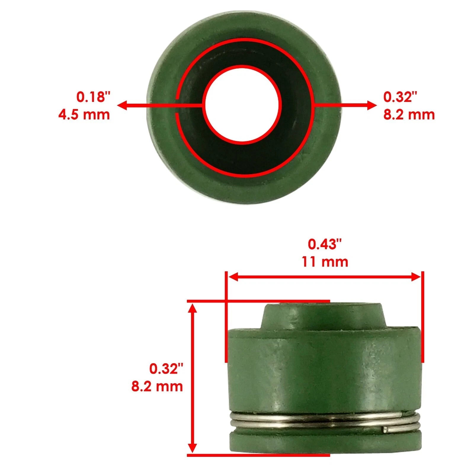 Cylinder Head Intake Exhaust Valve Gasket Kit for Yamaha YZ450F YZ450FX 2014-19