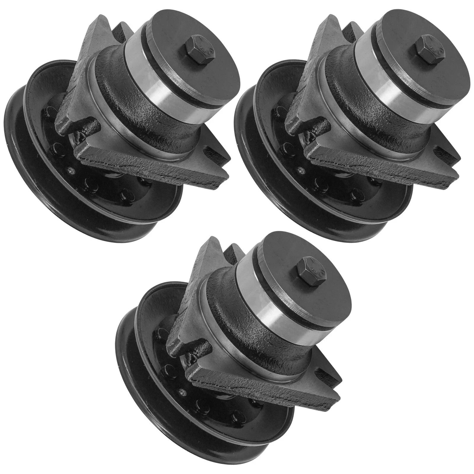 Caltric AM105409 Spindle For John Deere 38" 46" 48" Decks Lawn Mower QTY 3