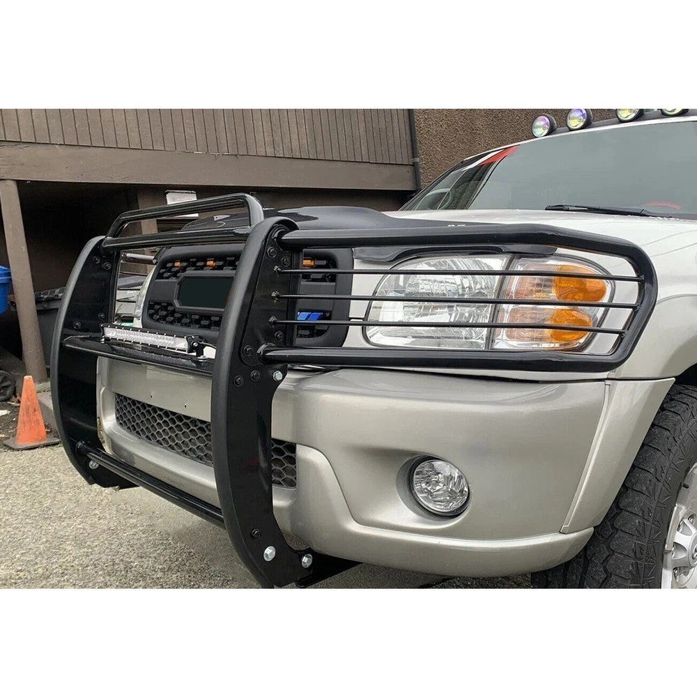 HECASA Bumper Grille Brush Guard For Toyota Tundra 00-06 For Sequoia 01-04