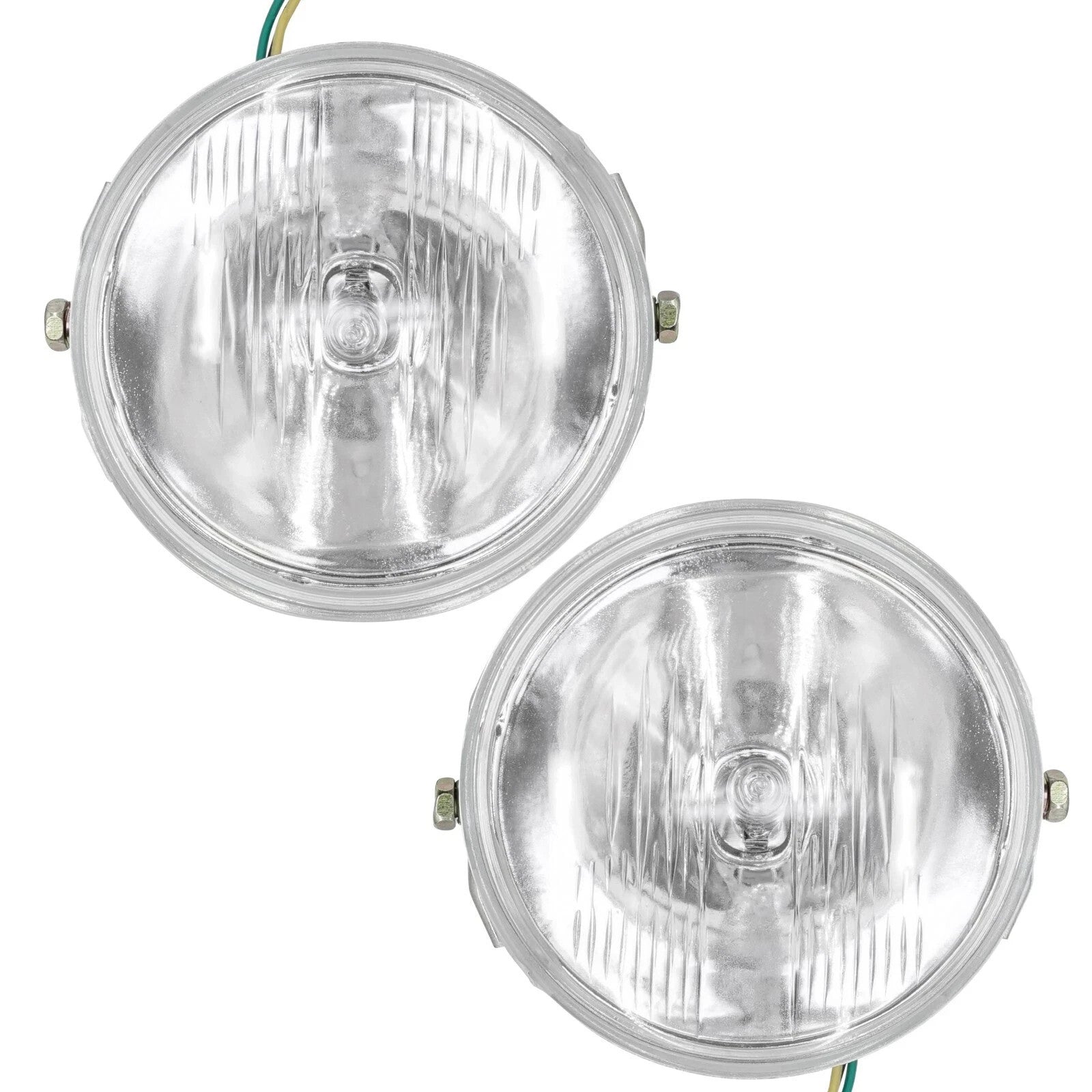 Caltric Headlights & Halogen Bulbs For Yamaha Banshee 350 YFZ350 1989-1995