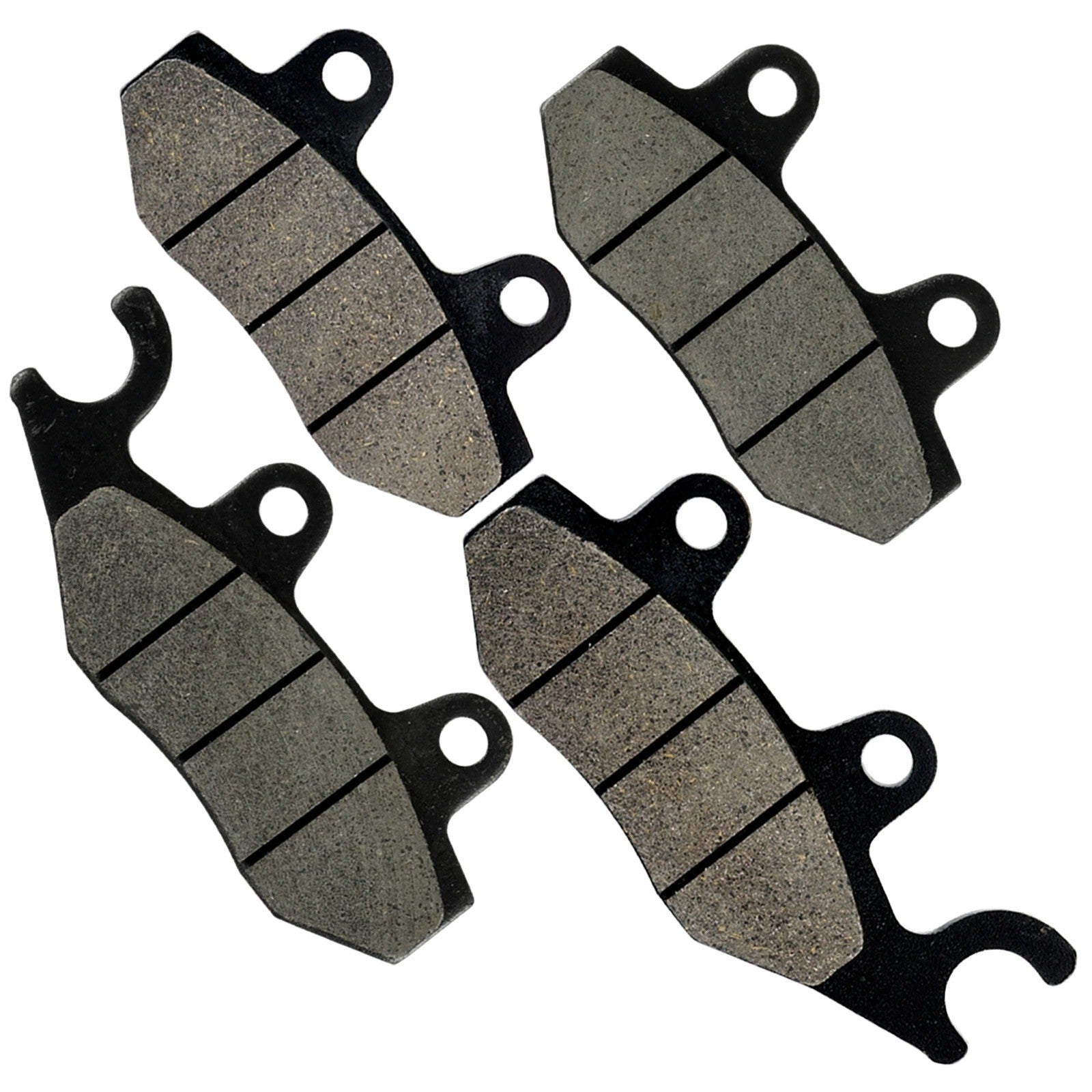 Caltric Front Brake LH and RH Pads for Yamaha 5B4-W0045-00-00 / 5B4-W0045-10-00