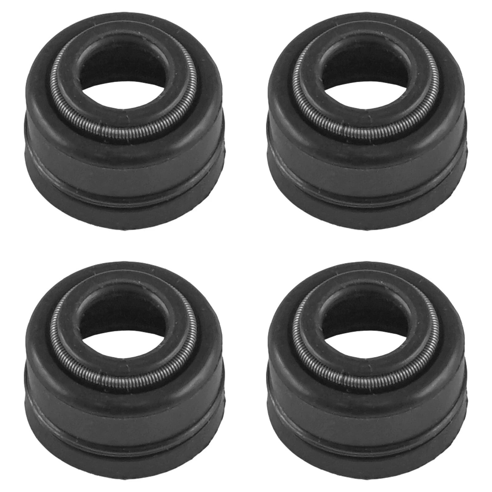 4x Valve Stem Seal for Kawasaki KLR650 1987-1993 1996-2000 2006-2018