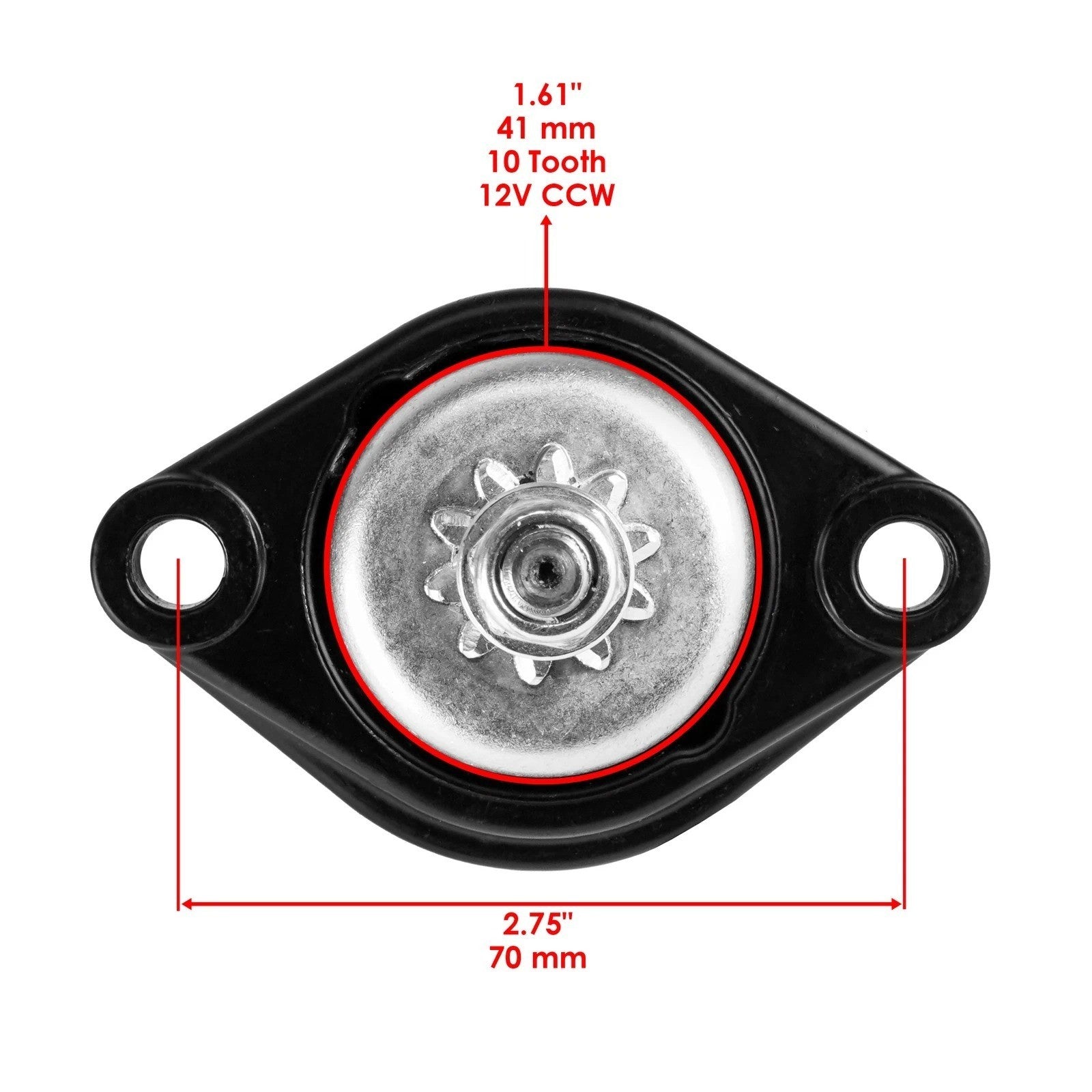 Starter Motor for 25HP Yamaha Ouboard 1991-1998 2006-2010 25ELH 25 ELR 25ESH