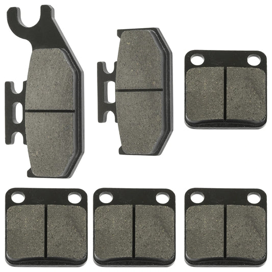 Brake Pads for Yamaha Grizzly 450 YFM450 4X4 Irs 2007-2008 Front Rear Brakes