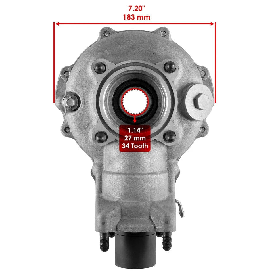 Complete Rear Differential Axle For Honda TRX450 Es Foreman 450 4X4 Es 1998-2001