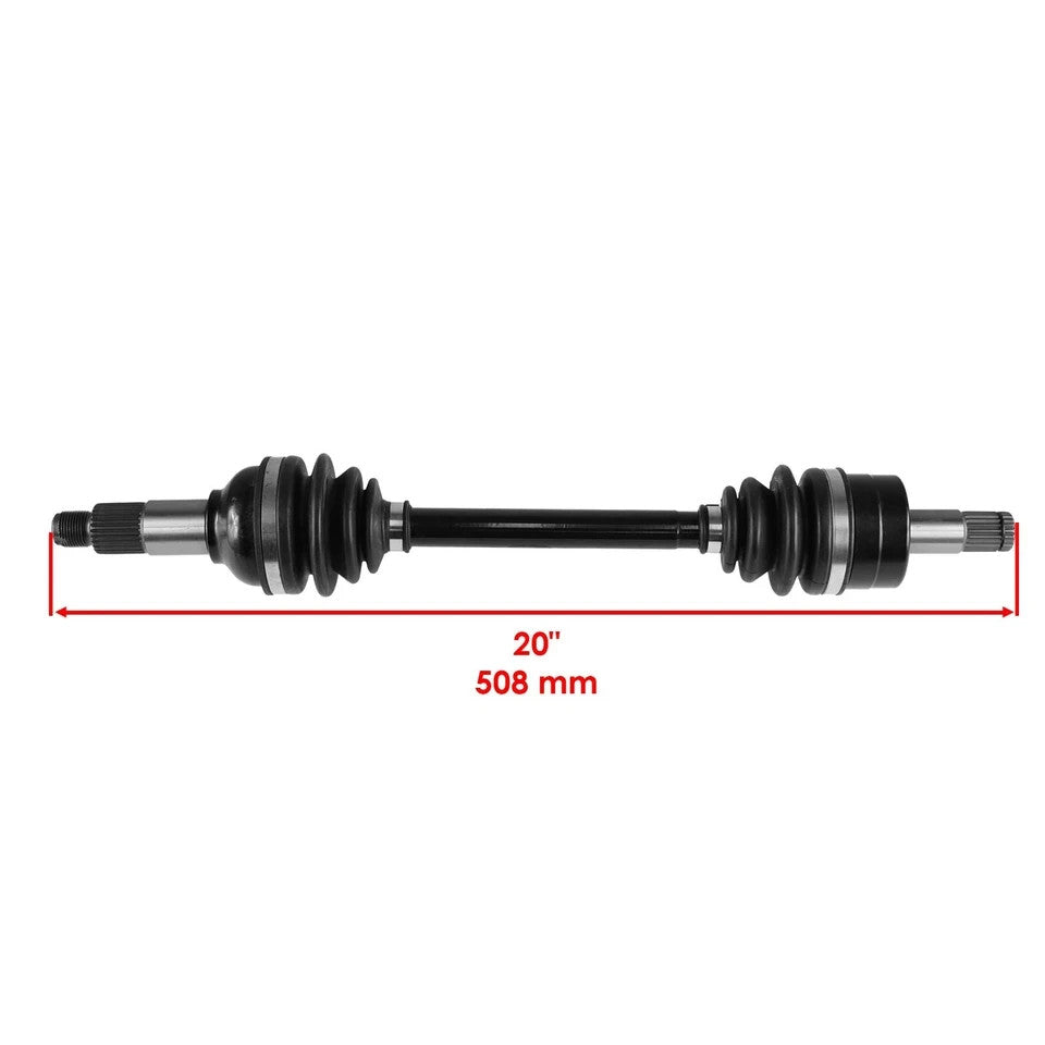 Front Right and Left CV Joint Axle for Yamaha Grizzly 550 YFM550 4WD FI 09-2014