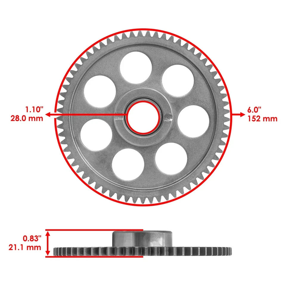Starter Clutch Gear Idler For Polaris Ranger 570 2014-2025 / Ranger 500 2017-22
