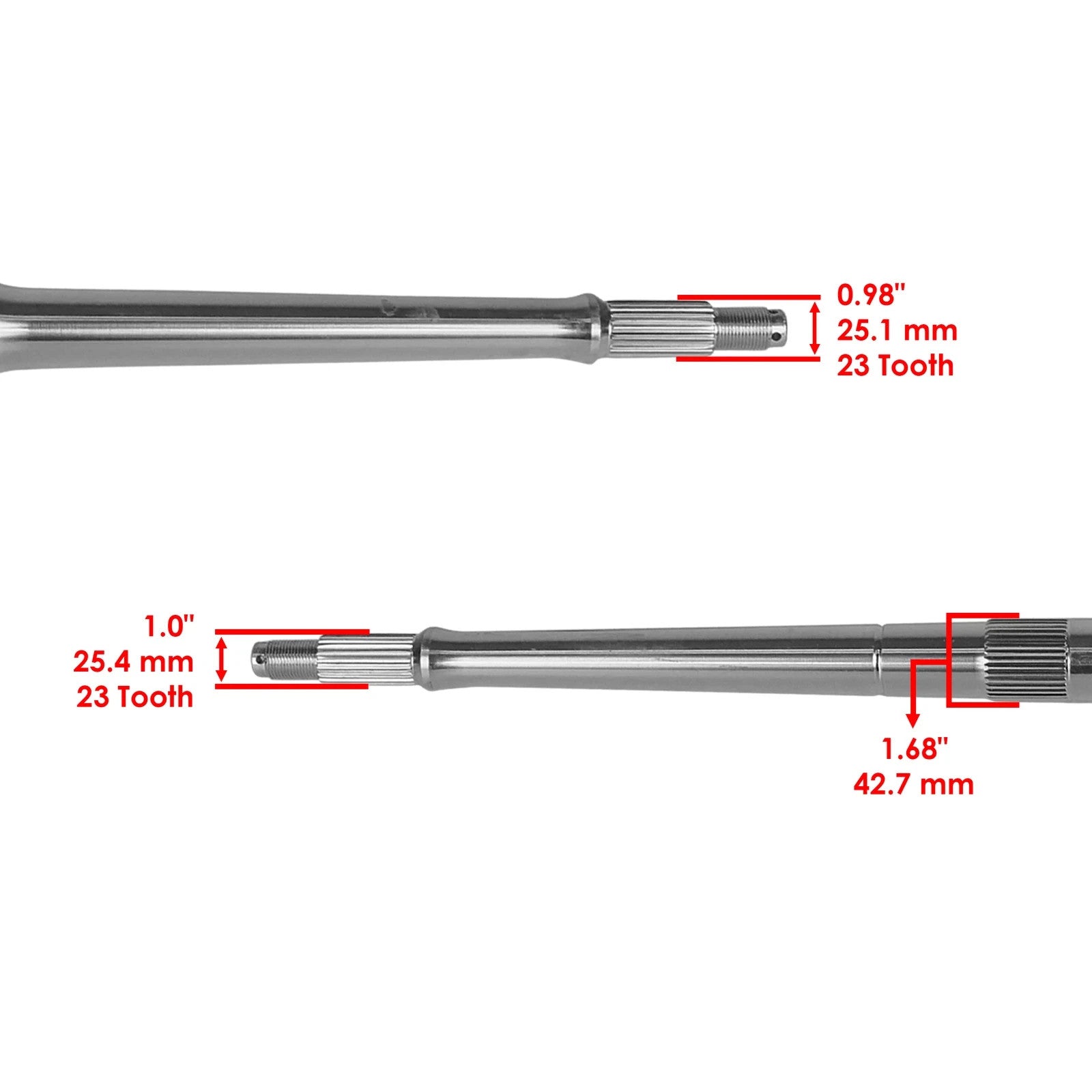 5133722 Rear Axle Shaft For Polaris Predator 500 Outlaw 525 S Outlaw 450 S
