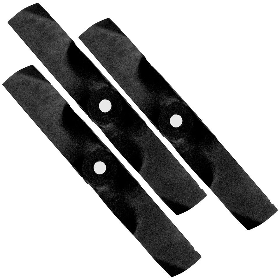 3 Deck Blade For John Deere 335 345 355D F510 F525 F710 F735 (16 1/2"L - 2.5"W)