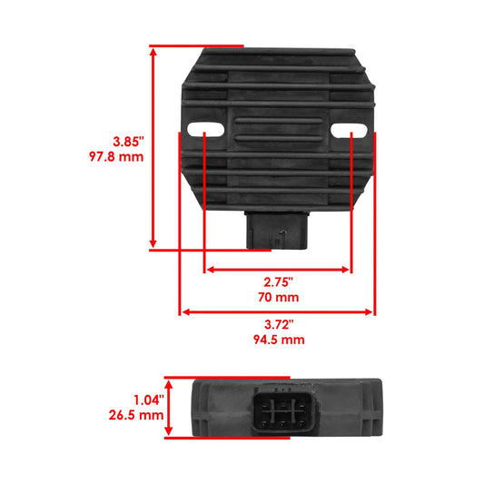 Regulator Rectifier for Yamaha XVS1100 V-Star 1100 Classic Custom 2003-2009