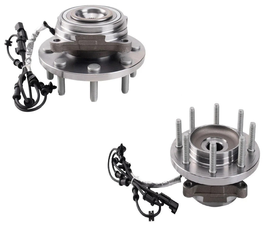 Front Wheel Hub Bearings Set For 2019-2024 Ram 2500 2019-2023 3500