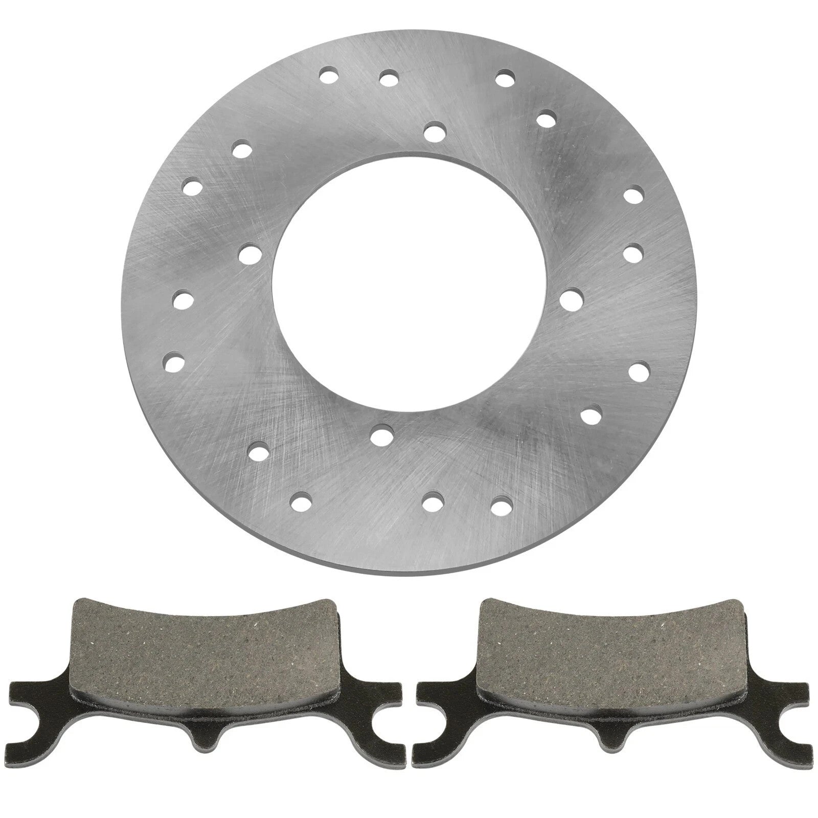 Rear Brake Disc Rotor W/ Pads for Polaris Sportsman 500 450 2003 2004 2005 2006