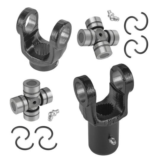 2x Front Drive Shaft Yoke w/ U-joint for Polaris Ranger 570 EFI 4x4 2014-2020
