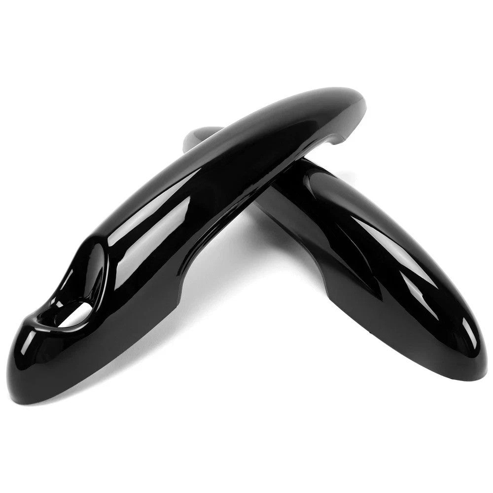 HECASA Glossy Black Door Handle Covers For MINI Cooper S R50 R52 R55 R56 R59 R61
