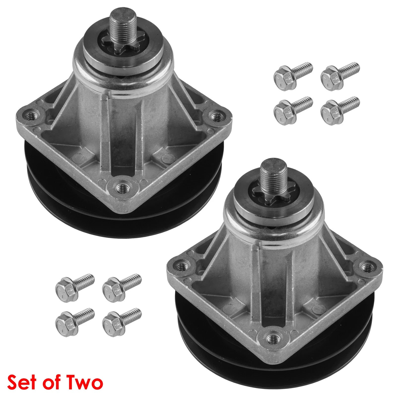 2 Spindle Assembly for MTD Cub Cadet 618-0240 918-0240 618-0430 918-0430 A B C