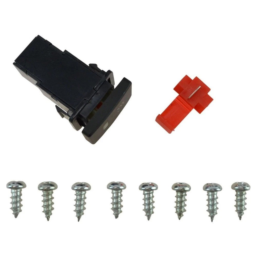 Add On Upgrade Clear Lens Fog Light Bulb Switch Wiring Kit Set for Corolla New
