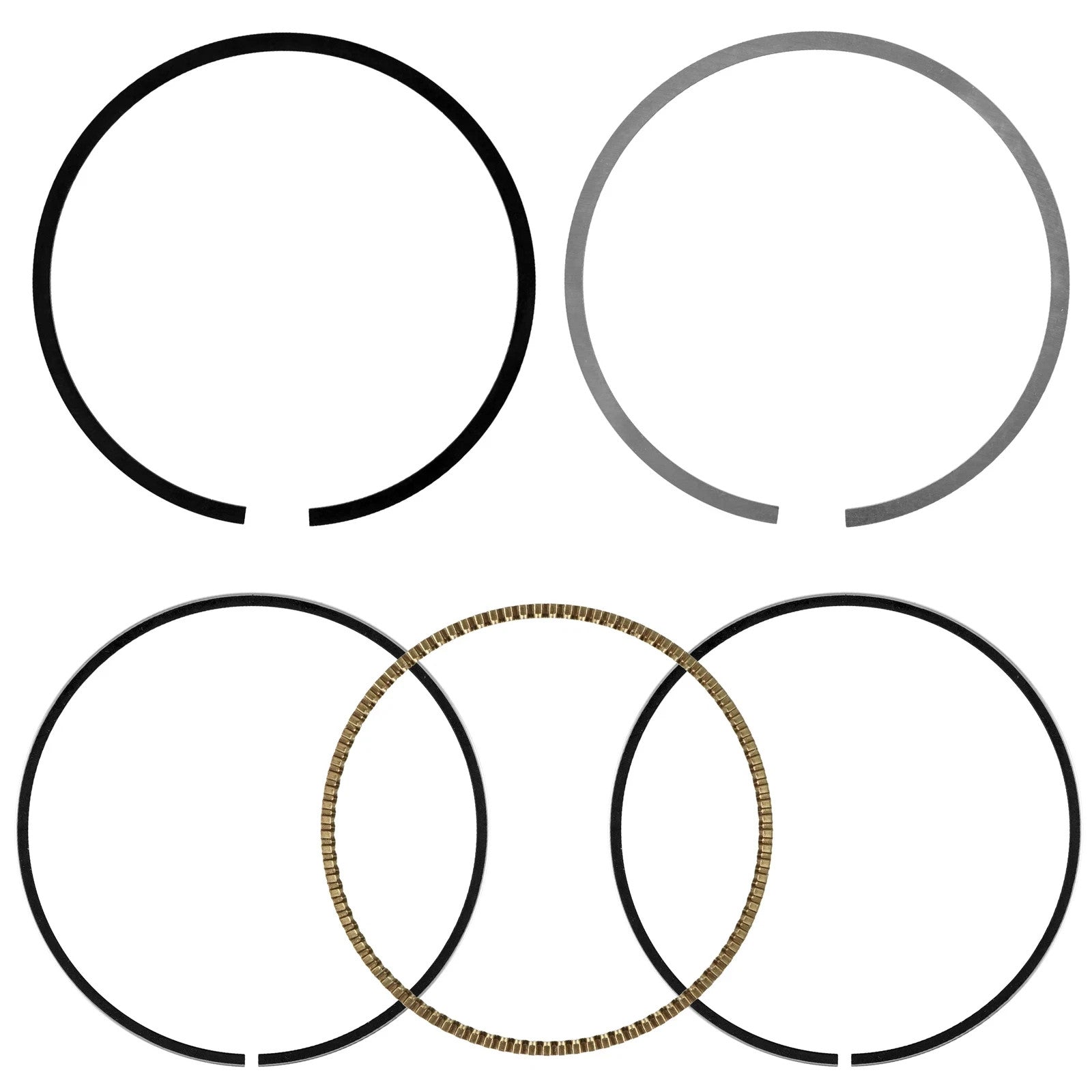 Caltric Piston Ring Set  For Honda Rancher 420 TRX420 2x4 4x4 2007 2008-2026